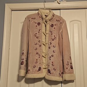 Vintage St. John's Bay leather coat